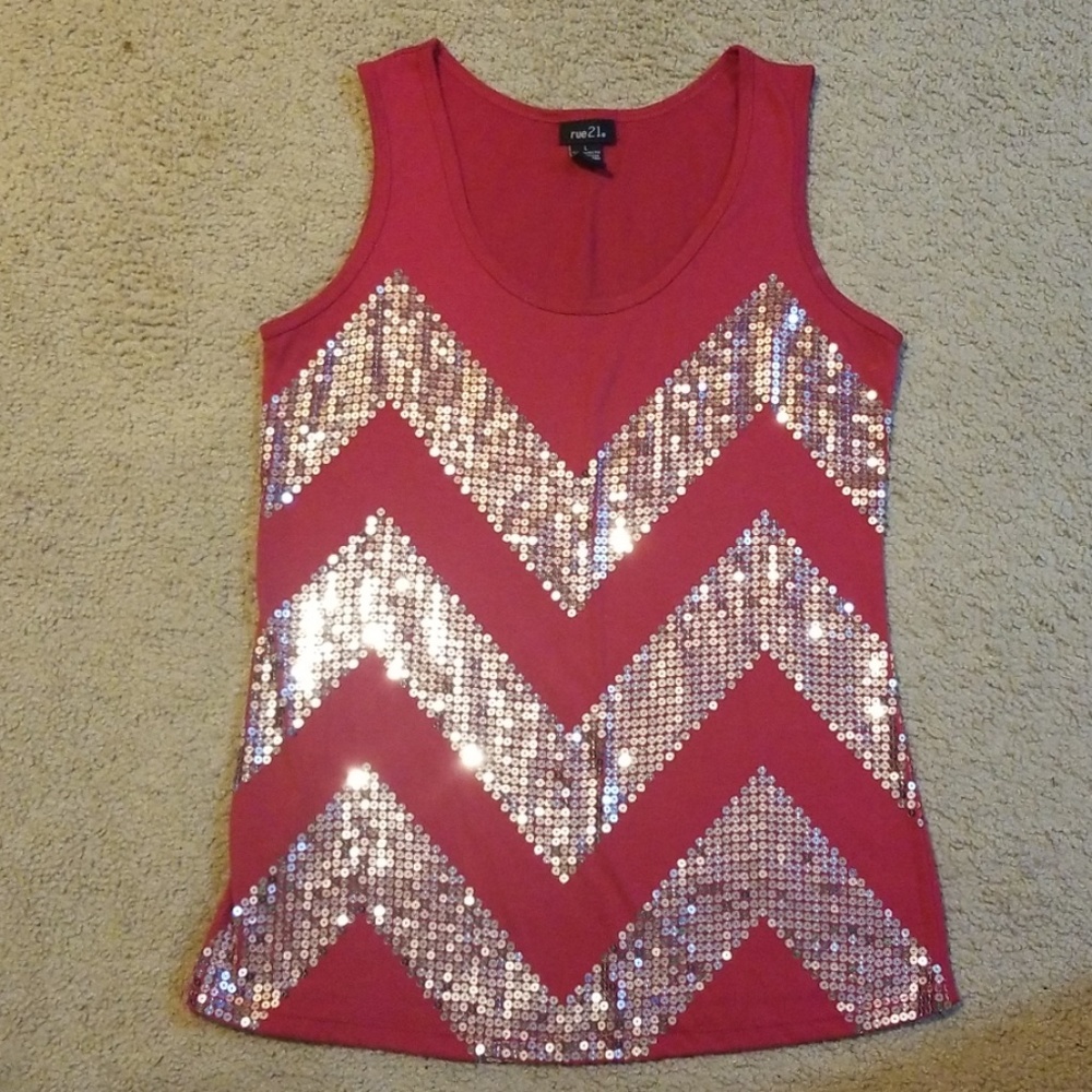 Sequins top